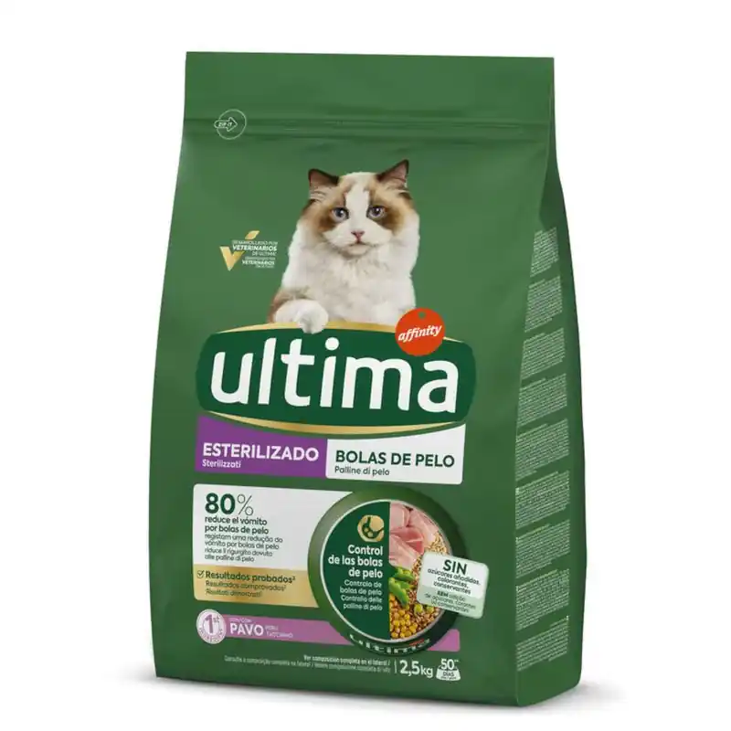 Ultima Sterilized Hairball pulyka Rendeld meg most