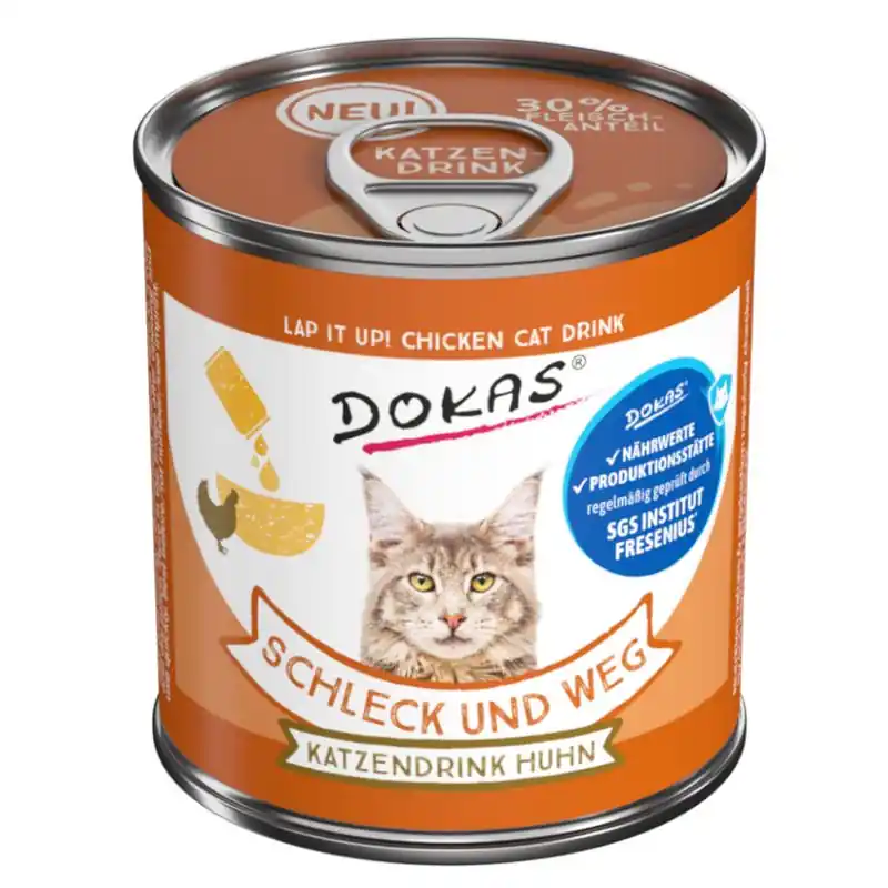 Különleges ajánlat Dokas Schleck und Weg macskaital csirkével