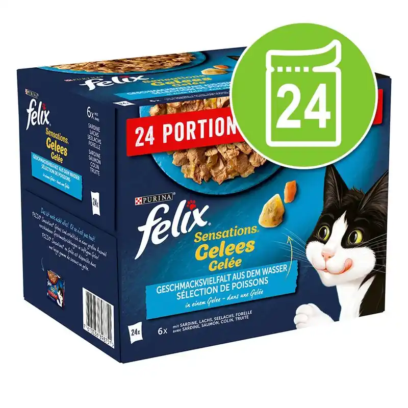 Felix Sensations aszpikban 24 x 85 g Biztonságos fizetés