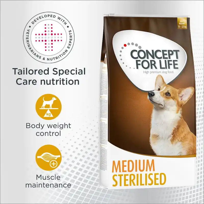 Bestseller Concept for Life Medium Sterilised - gabonamentes