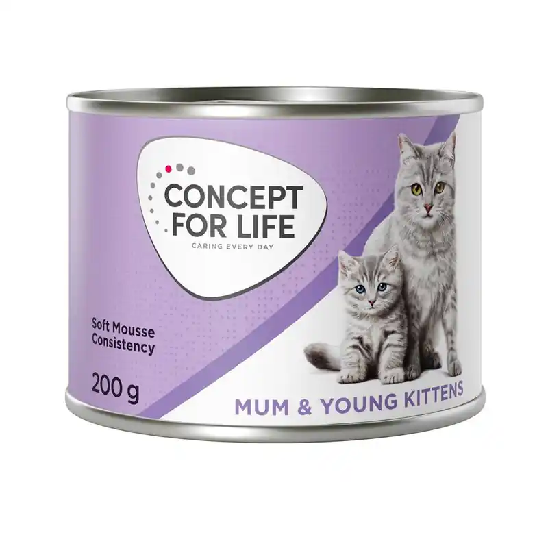Concept for Life Mum & Young Kittens Mousse Legkelendőbb