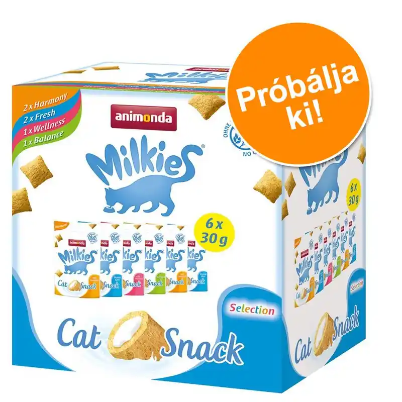 animonda Milkies ropogós párnácskák vegyes csomagban Végkiárusítás