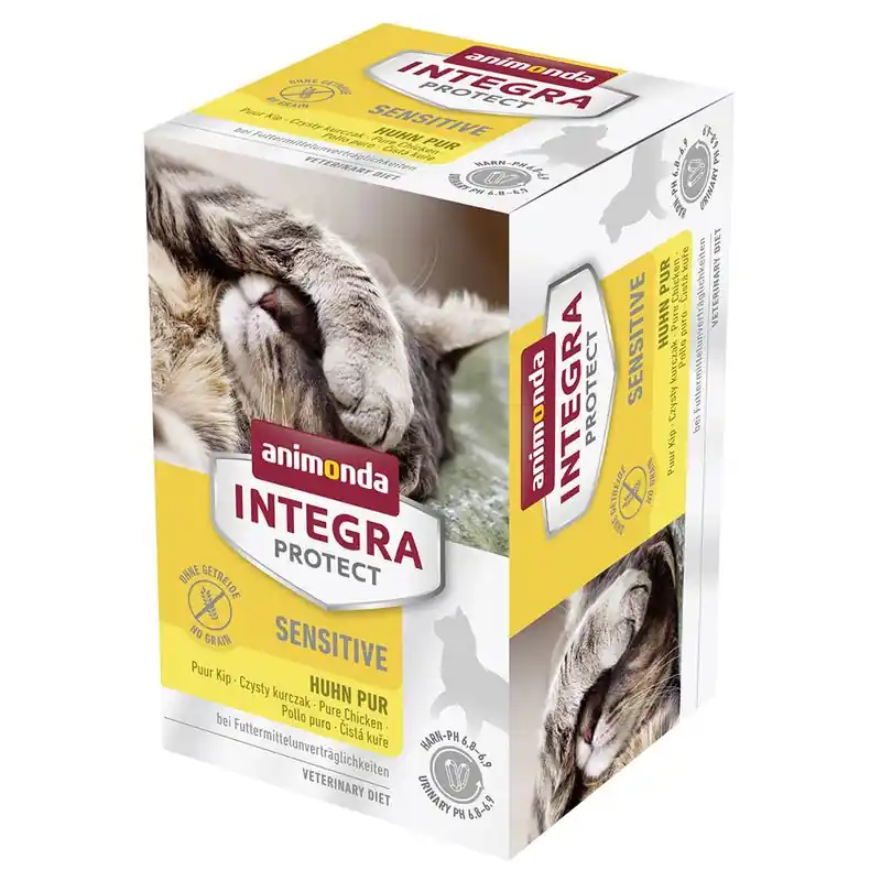 Prémium animonda Integra Protect Adult Sensitive tálcás 6 x 100 g