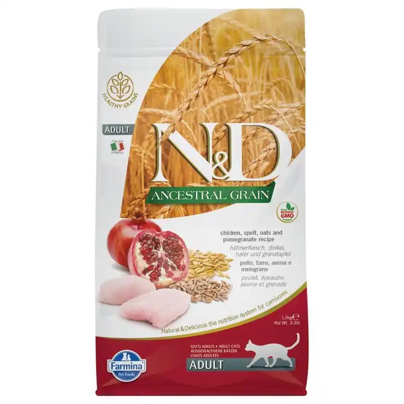 N&D Ancestral Grain Adult csirke & gránátalma Expressz szállítás