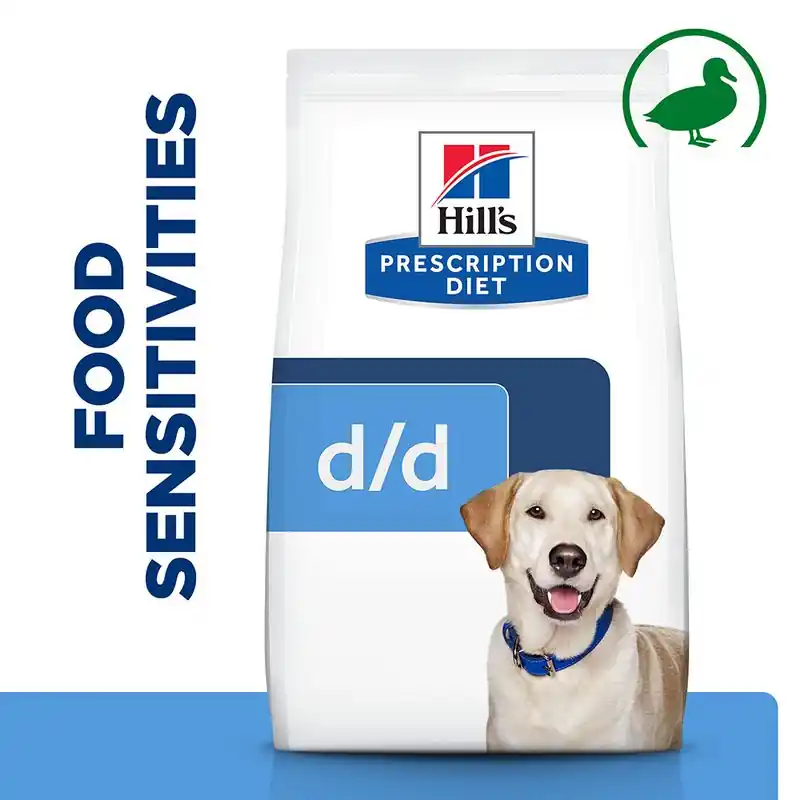 Hill‘s Prescription Diet d/d Food Sensitivities kacsa & rizs kutyatáp Outlet