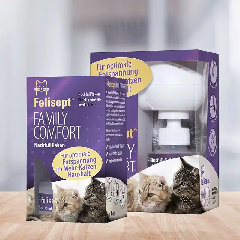 Különleges ajánlat Felisept Family Comfort párologtató szett macskáknak