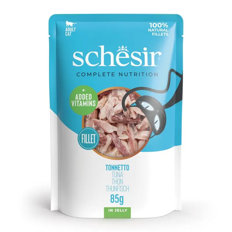 Schesir Complete Nutrition Filet aszpikban tasakos 24 x 85 g Azonnal elérhető