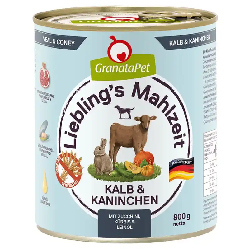 Azonnal elérhető GranataPet Liebling‘s Mahlzeit 6 x 800 g