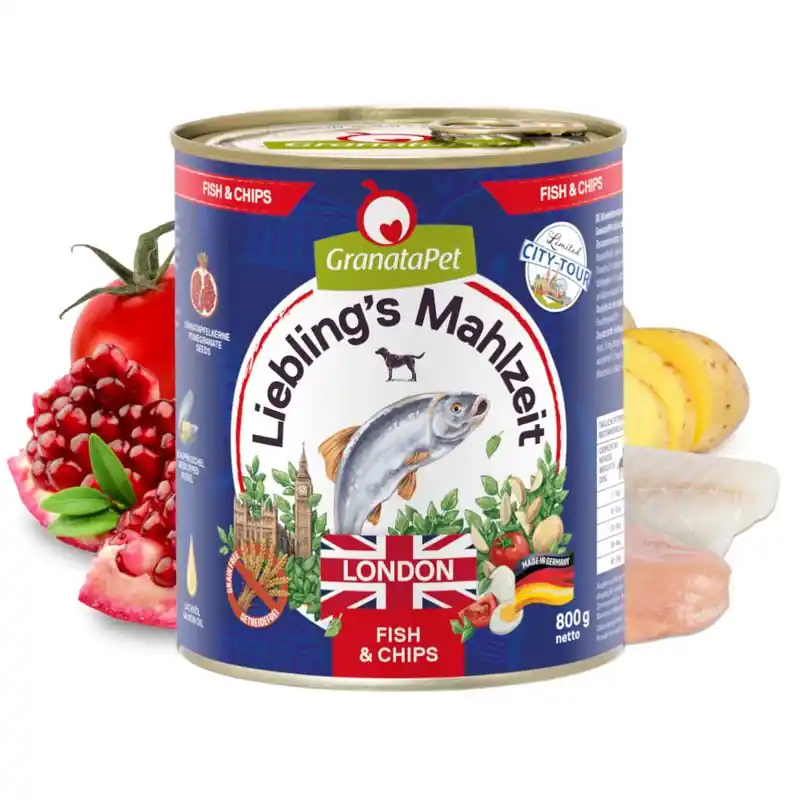 Granatapet Liebling‘s Mahlzeit City Tour 6 x 800 g Exkluzív ajánlat