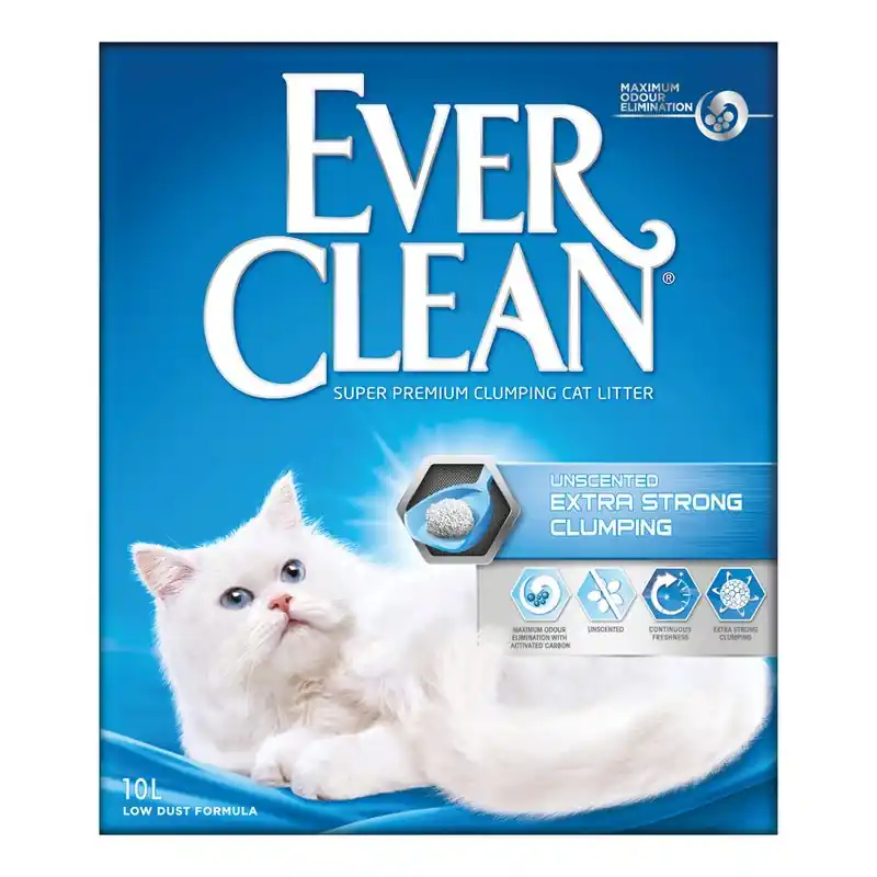 Olcsóbb Ever Clean® Extra Strong parfümmentes csomósodó alom