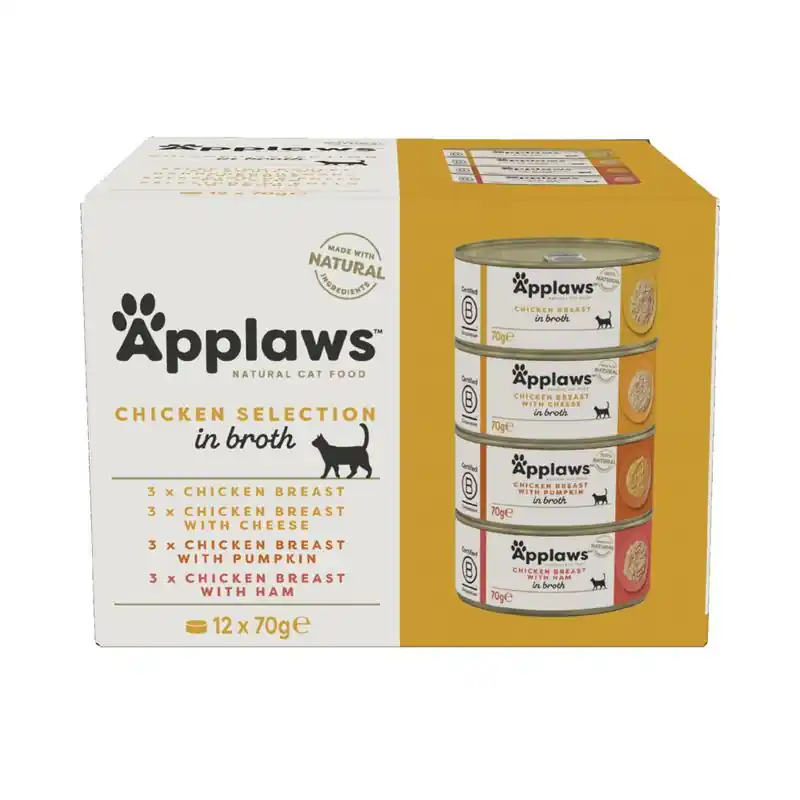 Applaws Adult konzerv vegyes csomag 12 x 70 g Prémium