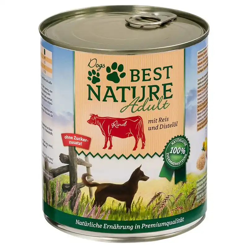 Best Nature Dog Adult 6 x 800 g Olcsó