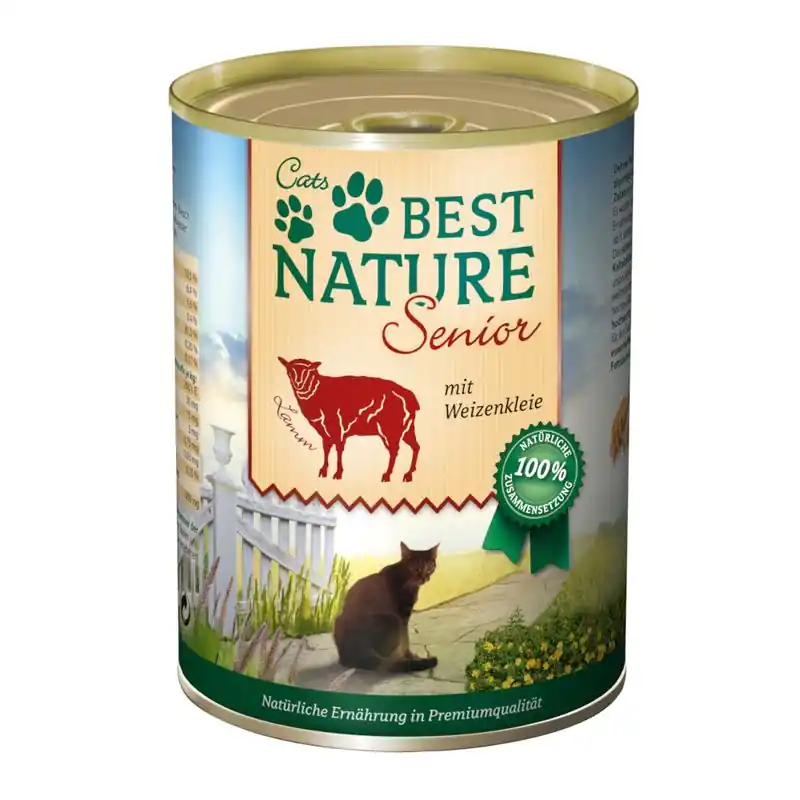 Gyors szállítás Best Nature Cat Senior 6 x 400 g