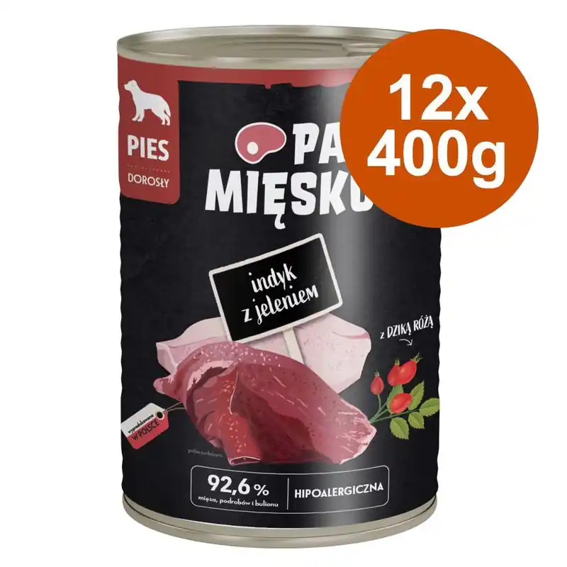 Pan Mięsko Dog 12 x 400 g Újdonság