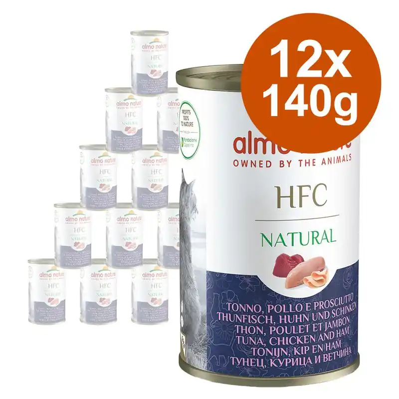 Almo Nature HFC gazdaságos csomag 12 x 140 g Azonnal elérhető