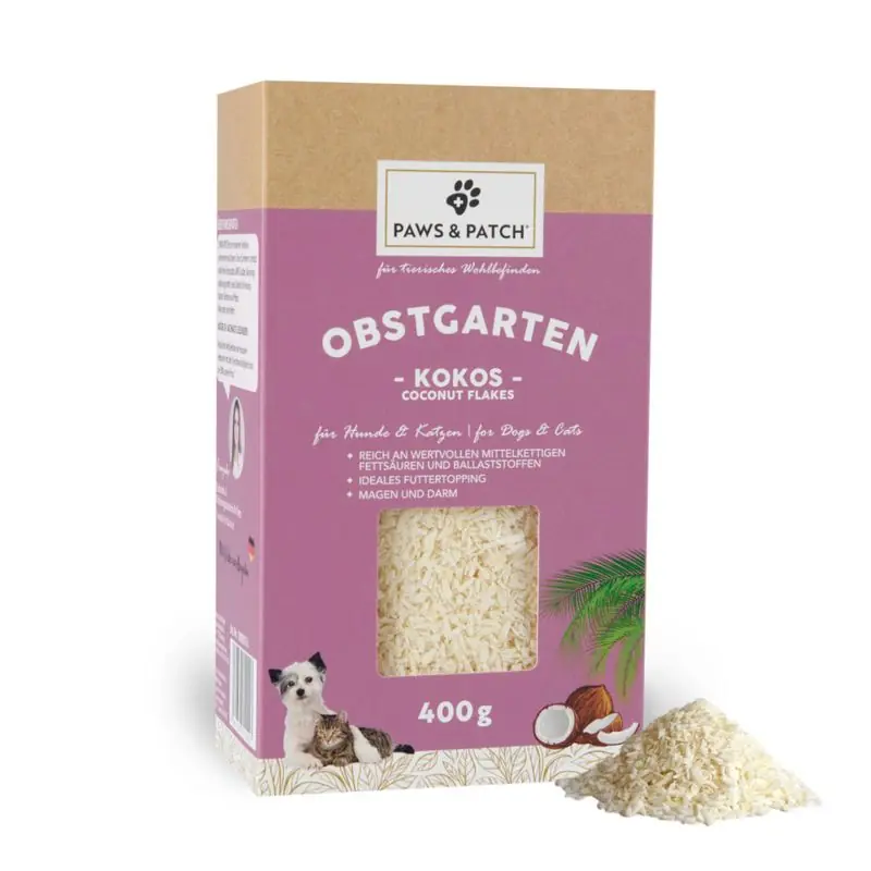 Expressz szállítás PAWS & PATCH Obstgarten kókuszpehely