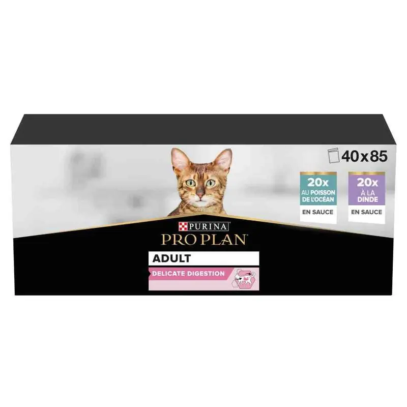 PURINA PRO PLAN Delicate Digestion Adult tengeri hal & pulyka Outlet