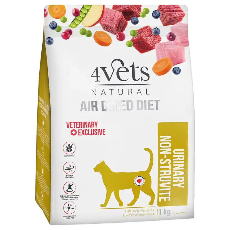 4Vets Natural Feline Urinary Árcsökkenés