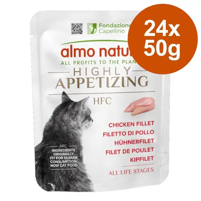 Almo Nature HFC Highly Appetizing 24 x 50 g Kihagyhatatlan ajánlat