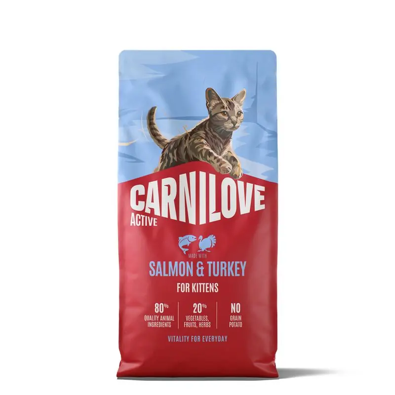 Árengedmény Carnilove Active Kitten lazac & pulyka