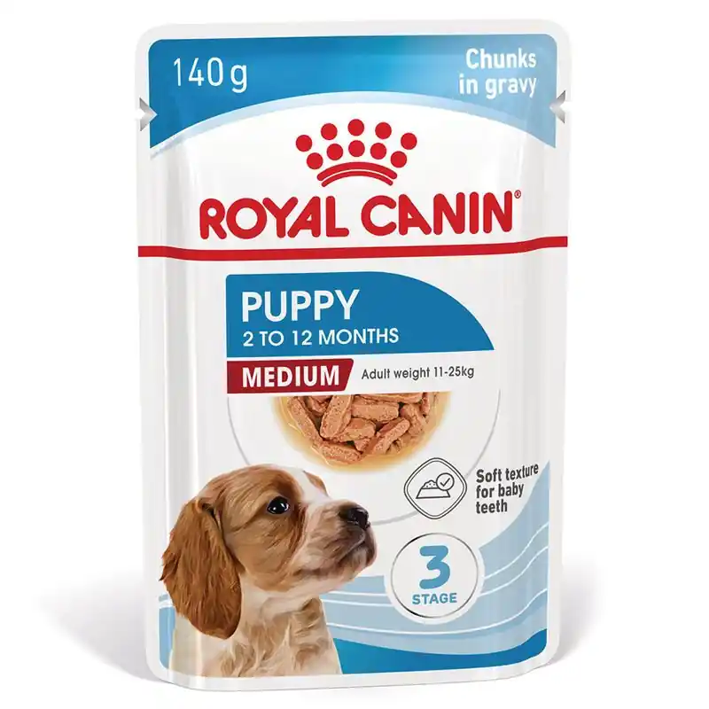 Royal Canin Medium Puppy szószban Újdonság