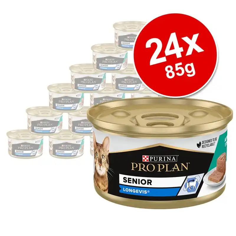 PURINA PRO PLAN Cat Senior Longevis 24 x 85 g Kedvezményes ár
