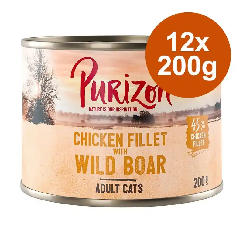 Purizon Adult - gabonamentes 12 x 200 g Újdonság