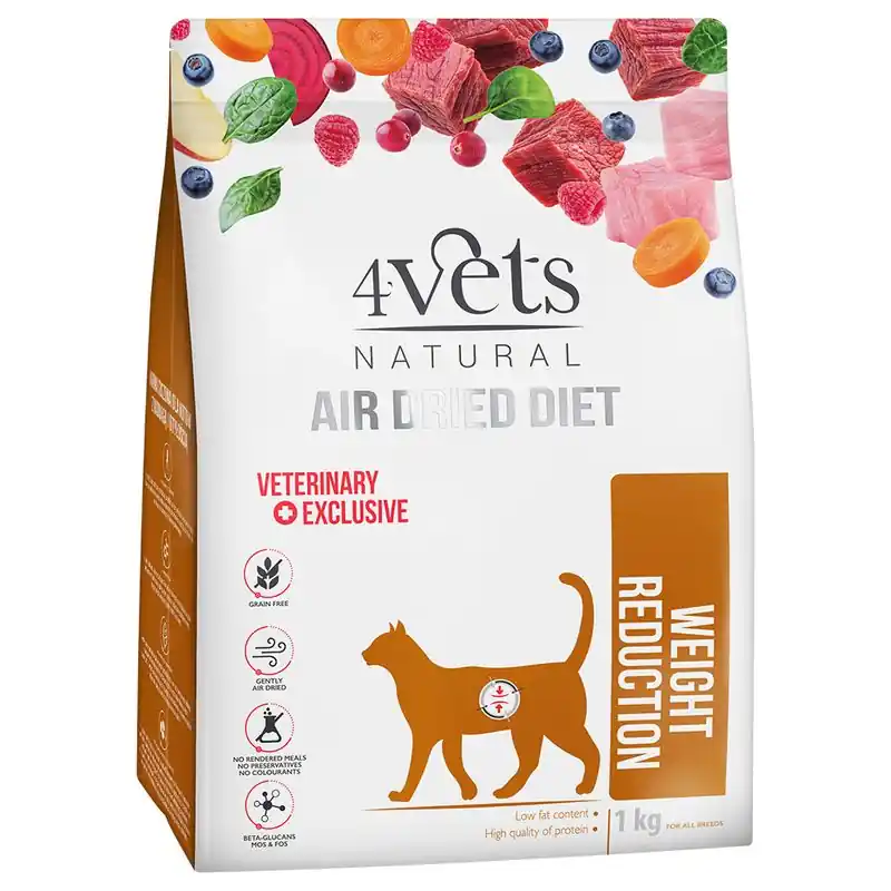 4Vets Natural Feline Weight Reduction Biztonságos fizetés