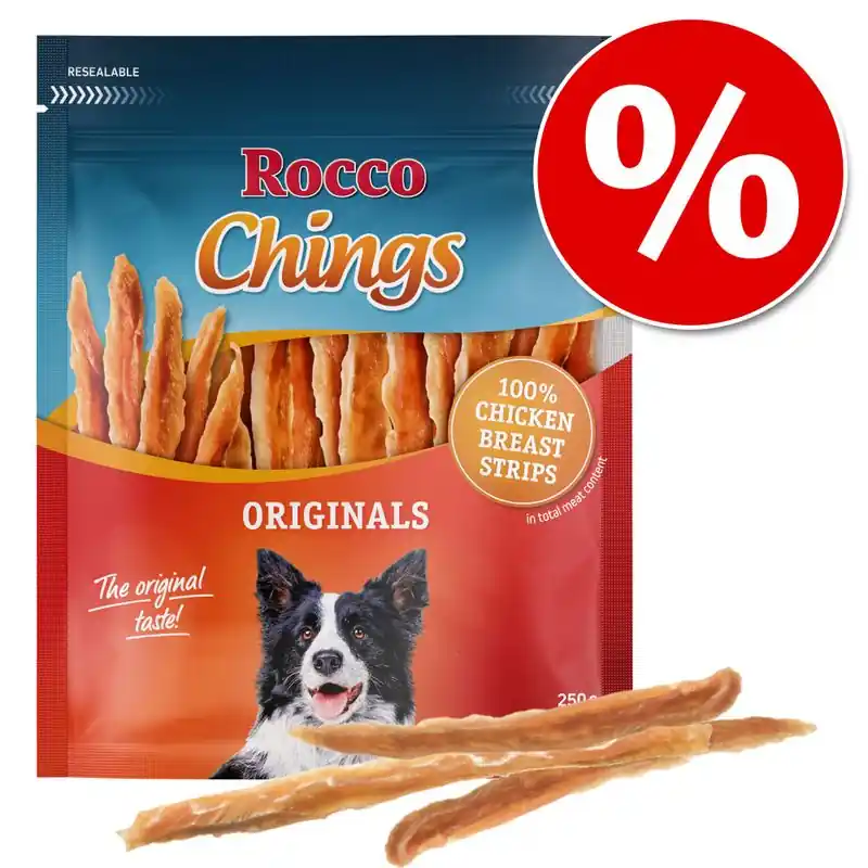 Exkluzív ajánlat Rocco Chings Originals rágócsíkok gazdaságos csomag