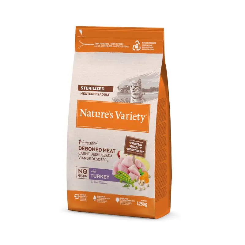 Biztonságos fizetés Nature‘s Variety No Grain Sterlised pulyka
