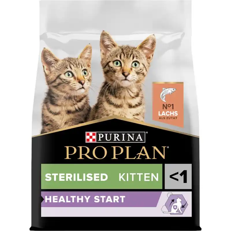 Szuper ajánlat PURINA PRO PLAN Sterilised Kitten Healthy Start lazac