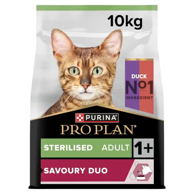 PURINA PRO PLAN Sterilised Adult Savoury Duo kacsa & máj Ajánlat