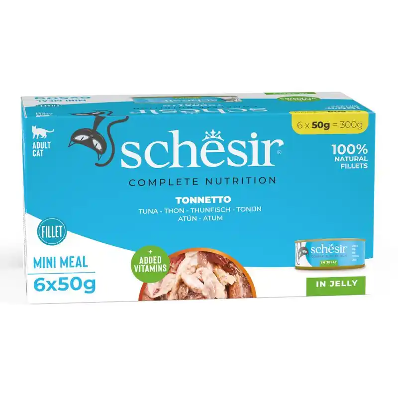 Kedvezmény Schesir Complete Nutrition Filet aszpikban konzerv 24 x 50 g