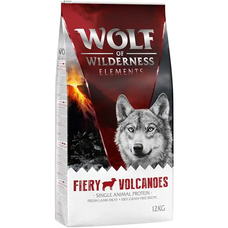 Bestseller Wolf of Wilderness Monoprotein "Fiery Volcanoes" bárány