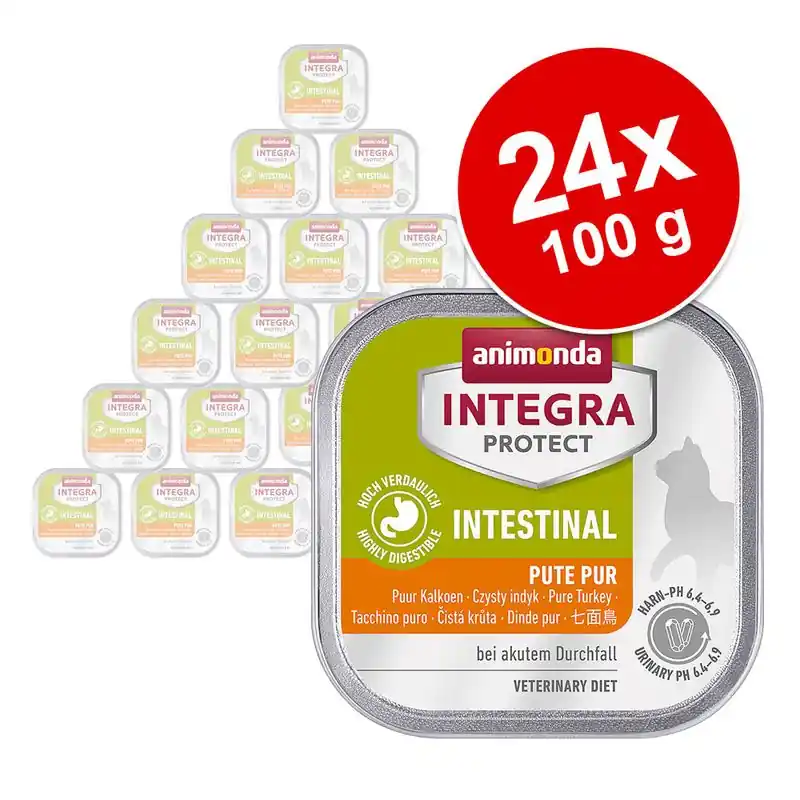 animonda Integra Protect Adult Intestinal tálcás gazdaságos csomag 24 x 100 g Akciós ár
