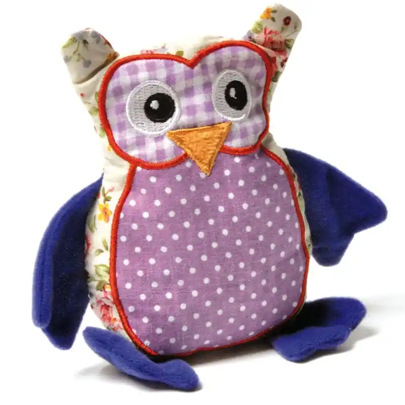 Aumüller patchwork-bagoly macskagyökeres játékpárna Kedvezményes ár