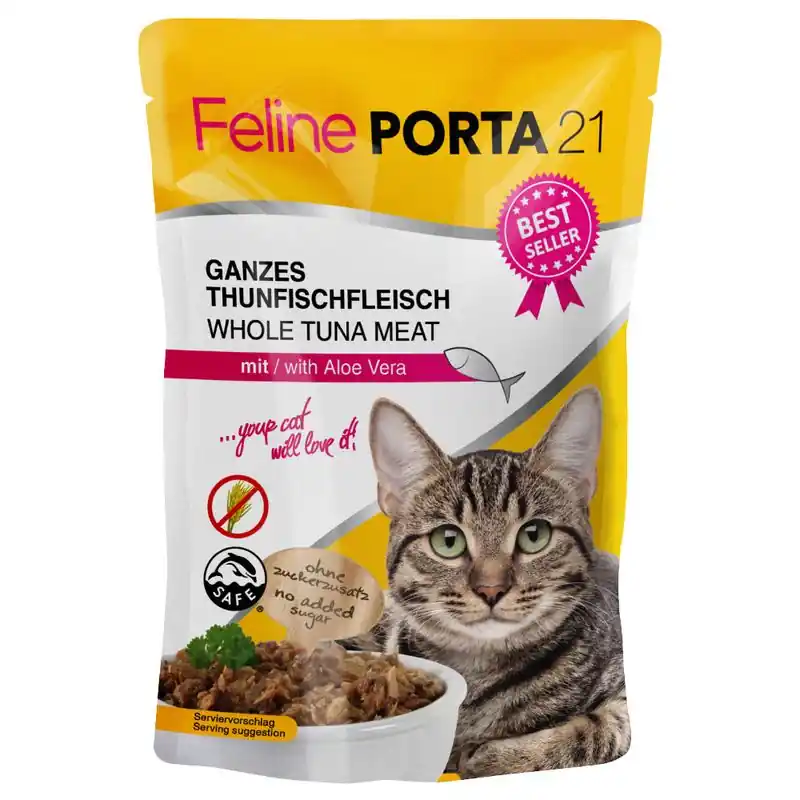 Feline Porta 21 - 6 x 100 g Legnépszerűbb