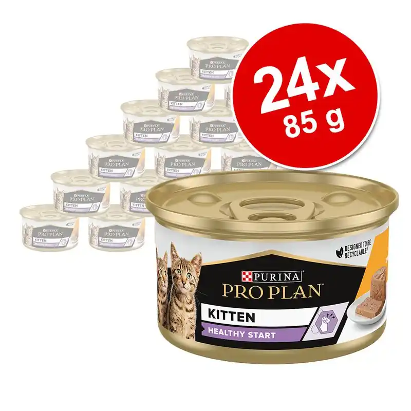 PURINA PRO PLAN Kitten Healthy Start 24 x 85 g Gyors szállítás
