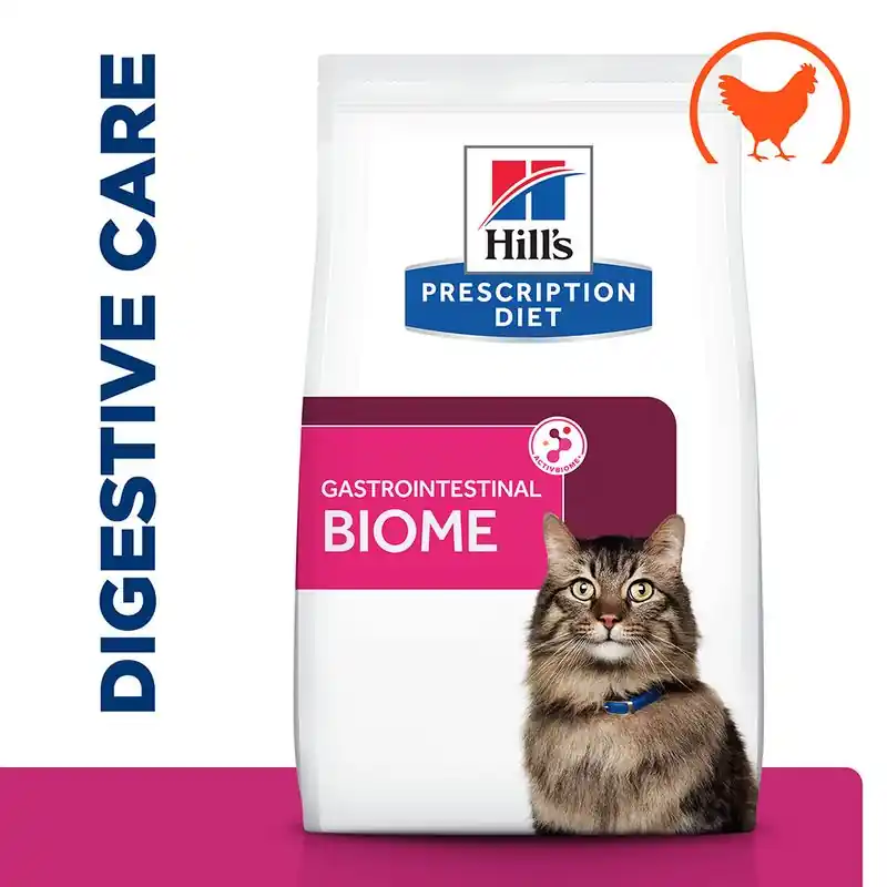 Kedvezményes ár Hill‘s Prescription Diet Feline Gastrointestinal Biome csirke macskatáp