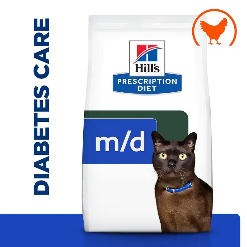 Hill‘s Prescription Diet m/d Diabetes Care csirke macskatáp Csak ma