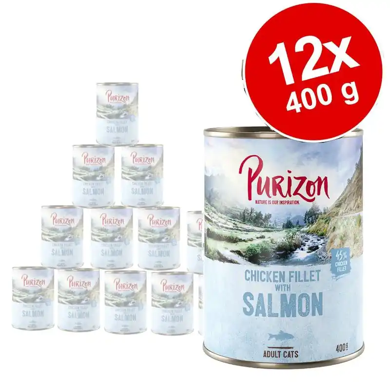 Ajánlat Purizon Adult 12 x 400 g - gabonamentes