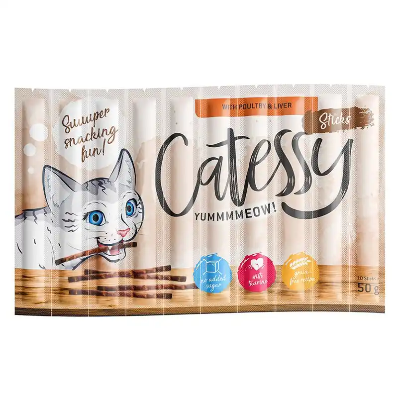 Catessy Sticks 10 x 5 g Kedvezményes ár