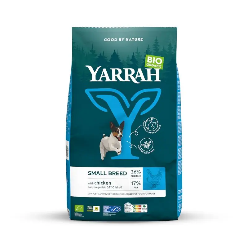Yarrah Bio Small Breed bio csirke Biztonságos fizetés