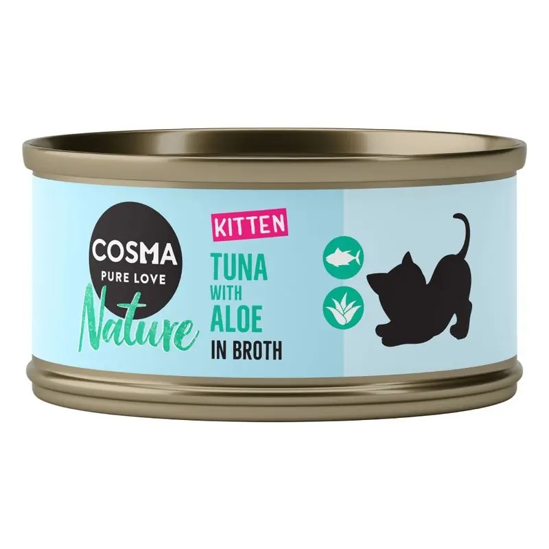 Cosma Nature Kitten 6 x 70 g Legkelendőbb