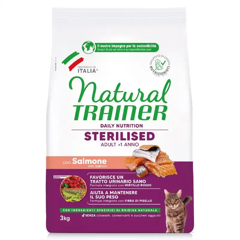 Natural Trainer Sterilised lazac Kedvezményes ár