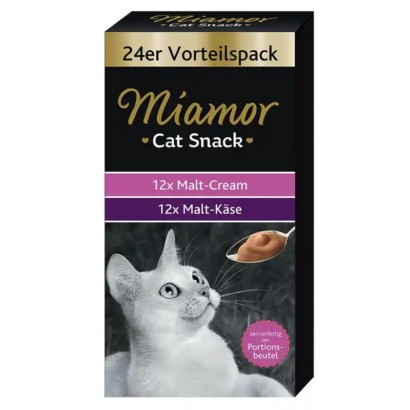 Miamor Cat Snack malátakrém & maláta-sajt multibox Vásárlói kedvenc