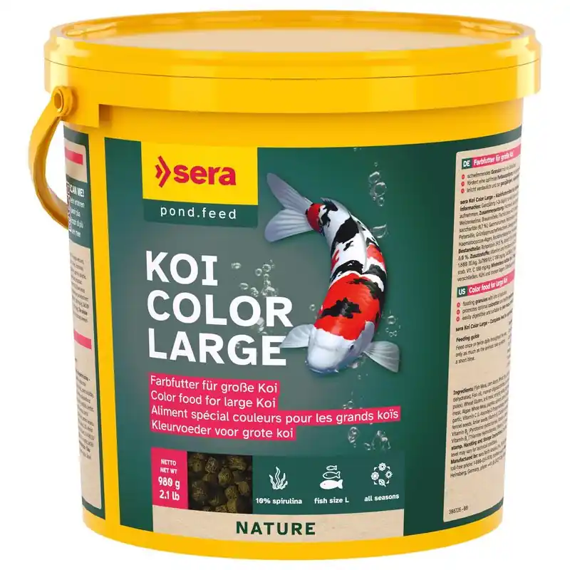 Sera Koi Color large Granulat Vedd meg most
