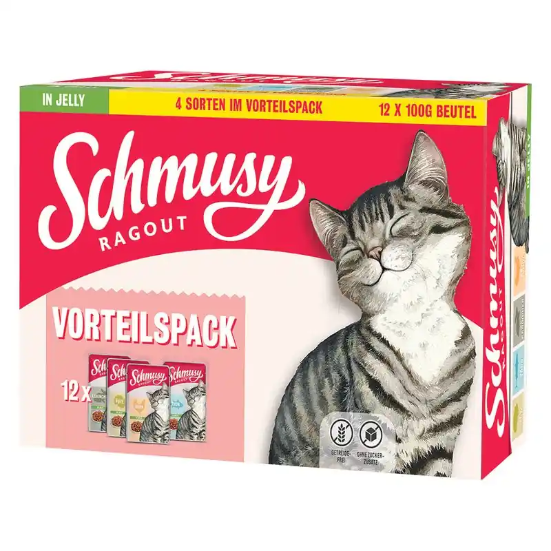Schmusy Ragout aszpikos mix Szuper akció