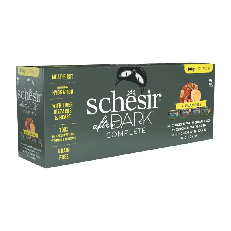 Schesir After Dark 12 x 80 g Kedvezményes ár