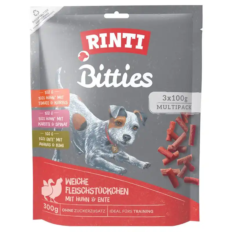 RINTI Bitties vegyes csomag 3 x 100 g Prémium